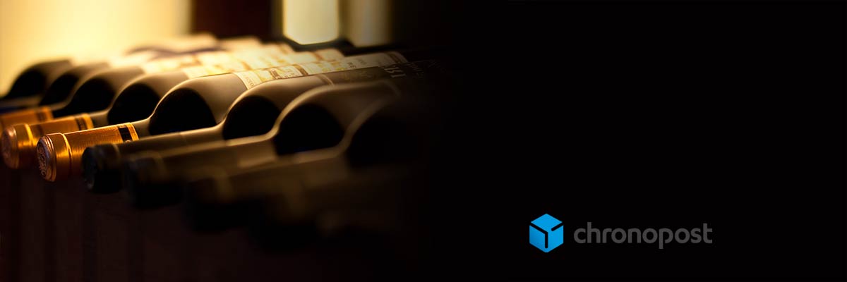 bouteilles couchees de vins